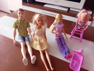 Lote Muñecas Barbie y Accesorios