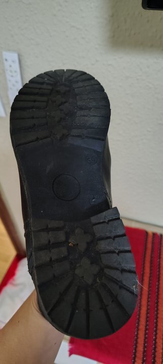 Botines Biker Negros Talla 38