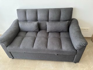 Sofá Cama Gris Ikea