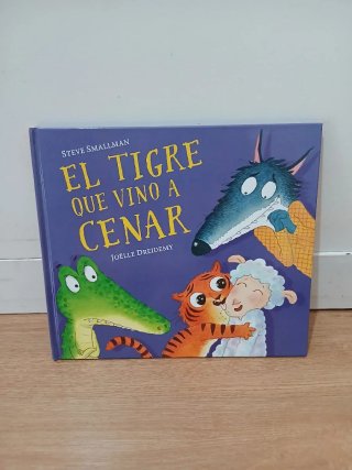 Libro infantil El tigre que vino a cenar