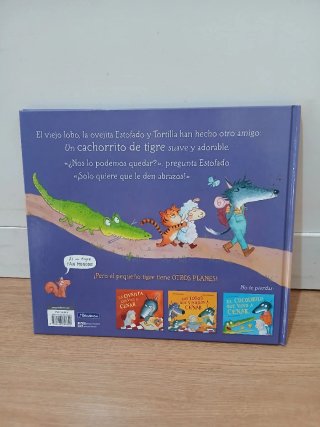 Libro infantil El tigre que vino a cenar