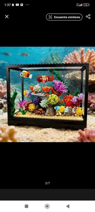 Lego Acuario Peces y Corales