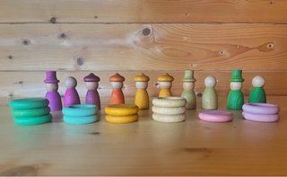 Nins Waldorf Montessori 28 piezas