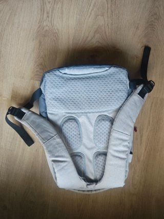Mochila SLYPNOS portátil gris y azul