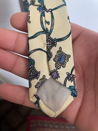 Corbata 100% Seda Hecha a Mano en Italia