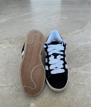 Zapatillas Adidas Campus Negras y Blancas