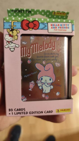 My Melody Carta Edición Limitada Panini