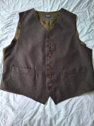Conjunto pantalón y chaleco hombre massimo dutti.
