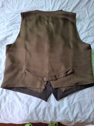 Conjunto pantalón y chaleco hombre massimo dutti.