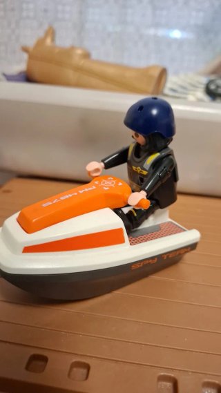 Playmobil Moto Acuática Spy Team