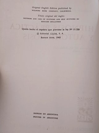 Hipnosis práctica y autohipnosis