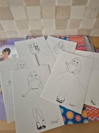 Cuaderno Alta costura infantil