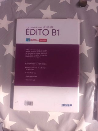 Le nouvel édito méthode de français : niveau B1...