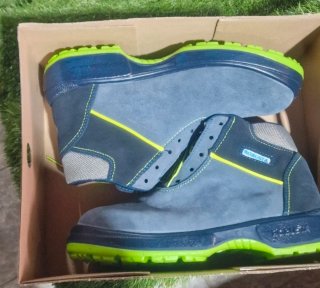 Bota Robusta Talla 41 Azul/Verde