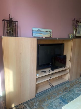Mueble 3 compartimentos madera