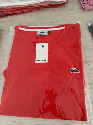 Camiseta Lacoste Coral Talla XL