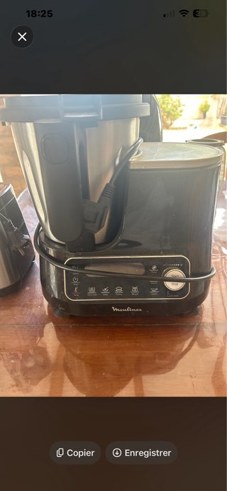 Robot Cocina Moulinex ClickChef Negro