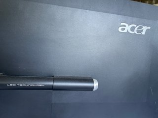 Monitor Acer Negro y Plateado