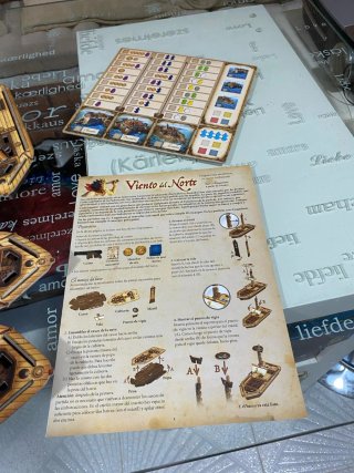 Juego de mesa Viento del Norte Klaus Teuber