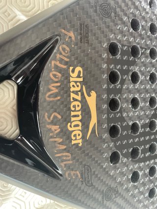 Raquete Padel Slazenger Icon Gold 12K Nova