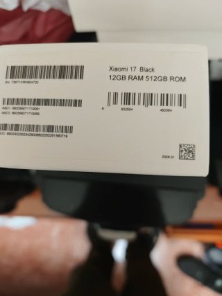 Xiaomi 17 512GB Negro