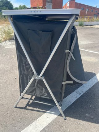 Mueble Cocina Camping Midland Gris