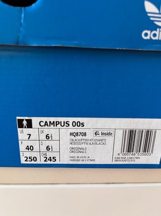Adidas Campus 00s Verde Talla 41 1/3 UNISEX
