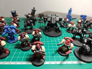 Ejercito Warhammer 40k Marines Espaciales