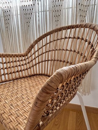 Silla IKEA NILSOVE Ratán Natural