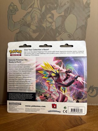 Blister 3 sobres Pokémon REBEL CLASH prom Rayquaza