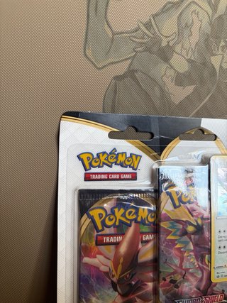 Blister 3 sobres Pokémon REBEL CLASH prom Rayquaza