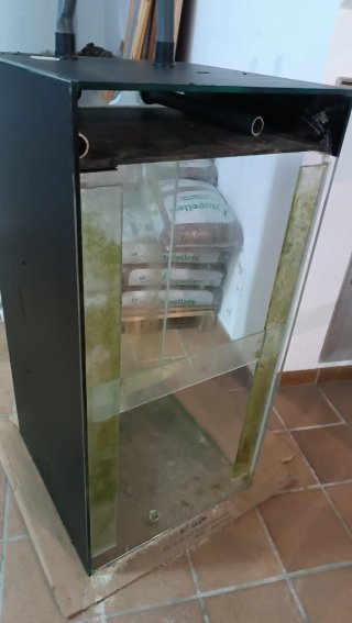 Acuario de cristal
