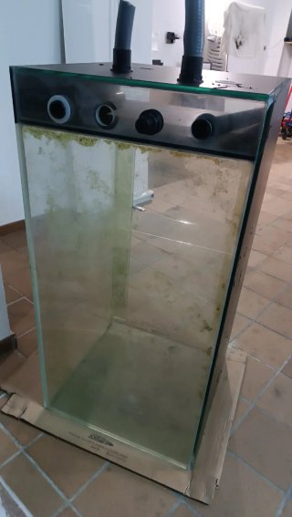 Acuario de cristal