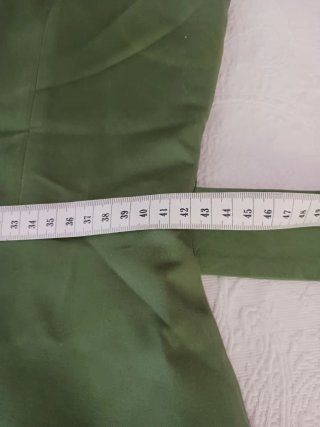 Vestido Purificacion Garcia Verde Seda Talla 44