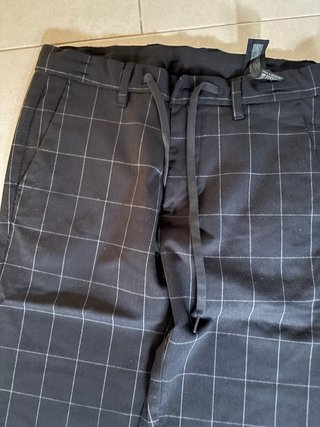 Pantalón de traje Pull&Bear cuadros