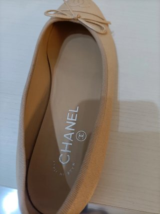 Manoletinas Chanel Beige 38C