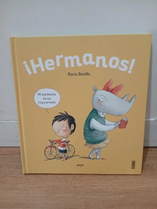 Libro infantil ¡Hermanos! (Rocío Bonilla)