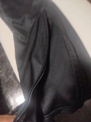 Pantalón Adidas Negro con Rayas Teal
