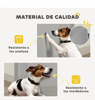 Barrera Perros Retráctil 0-140cm Puerta
