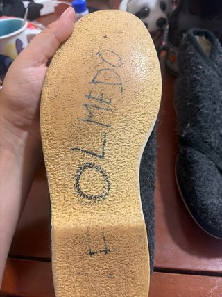 Zapatillas de casa hombre negras/grises