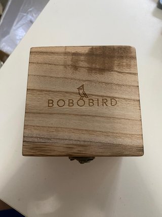Reloj Madera BOBO BIRD Multifunción Caja