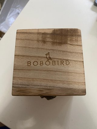 Reloj Madera BOBO BIRD Multifunción Caja