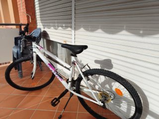 Bicicleta 26 Blanca