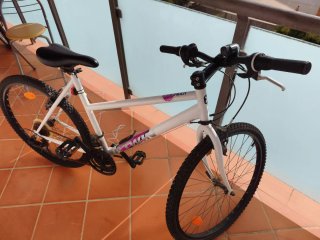 Bicicleta 26 Blanca