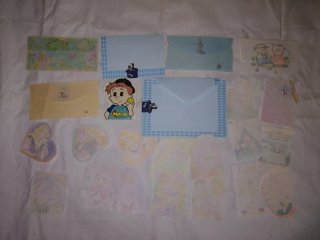 Cartas y Sobres Perfumados