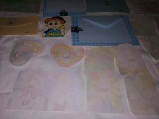 Cartas y Sobres Perfumados