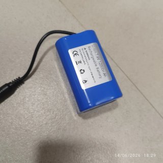 2BateríasLi-ion7.4V Cargador para barco cebó pesca