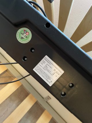 Cama articulada eléctrica + colchón viscoelástico
