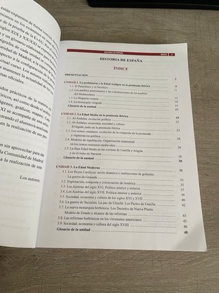 Historia de España 2o bachillerato. Nuevo.