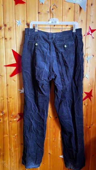 Pantalón de pana azul marino